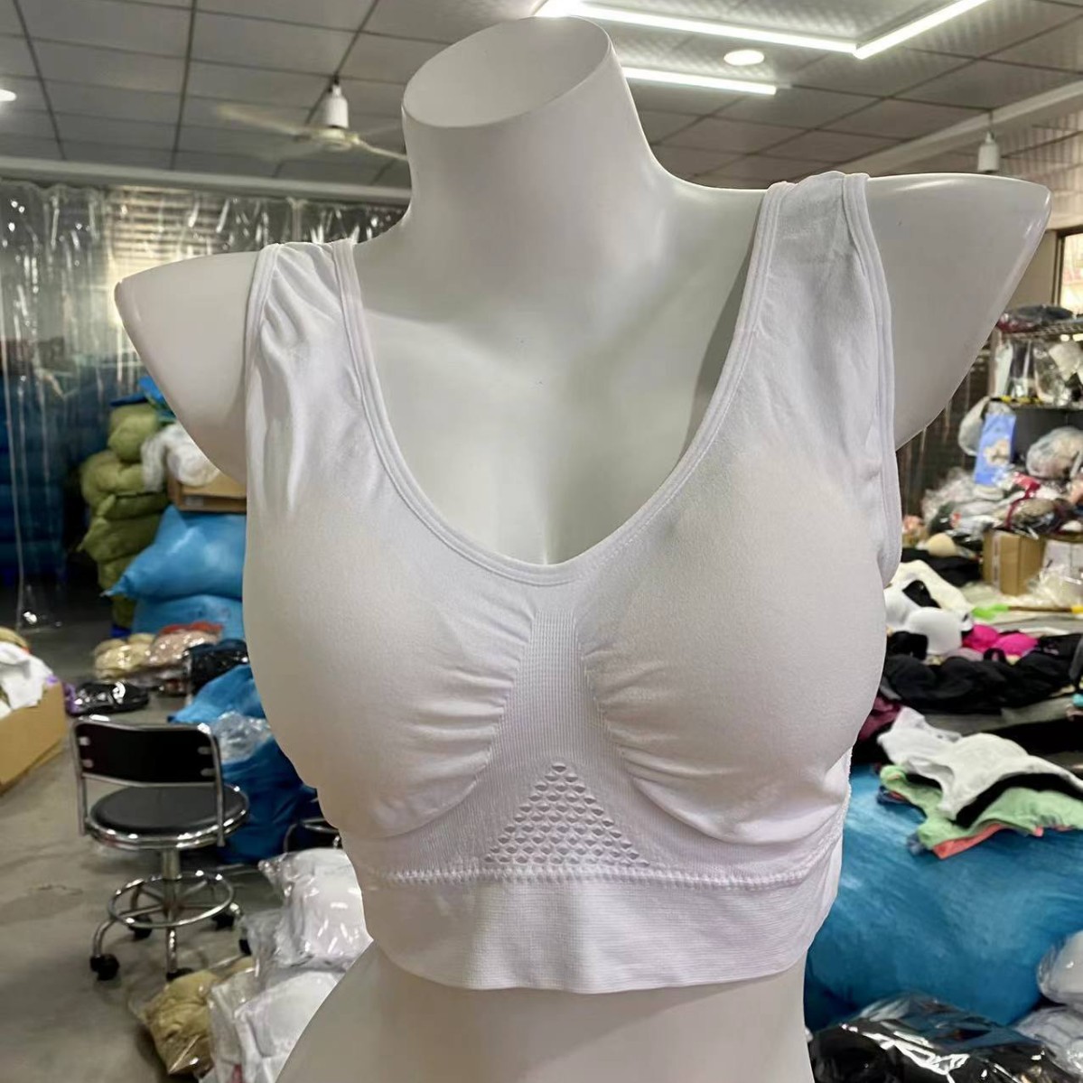 Nuevo chaleco sin acero, chaleco sin anillo de acero, ropa interior, chaleco de banda ancha, ropa interior sexy, sujetador de base