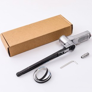 Pneumatic Industrial-Grade Pneumatic Belt Sander Angle Grinder Belt Sander Ring Belt Machine Polishing Machine