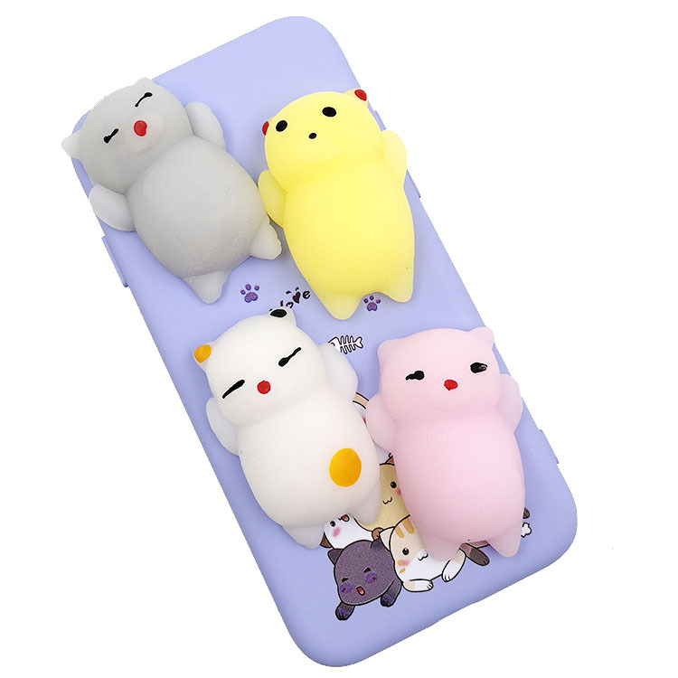 Tpr Soft Plastic Cute Pet Vent Dumpling Decompression Toy Cute Selling Cute Animal Decompression display picture 3