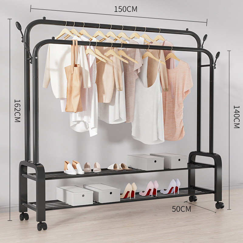 percha de ropa piso mayorista percha de ropa interior percha de ropa simple percha de sombrero para ropa de dormitorio casero gabinete de estante de almacenamiento