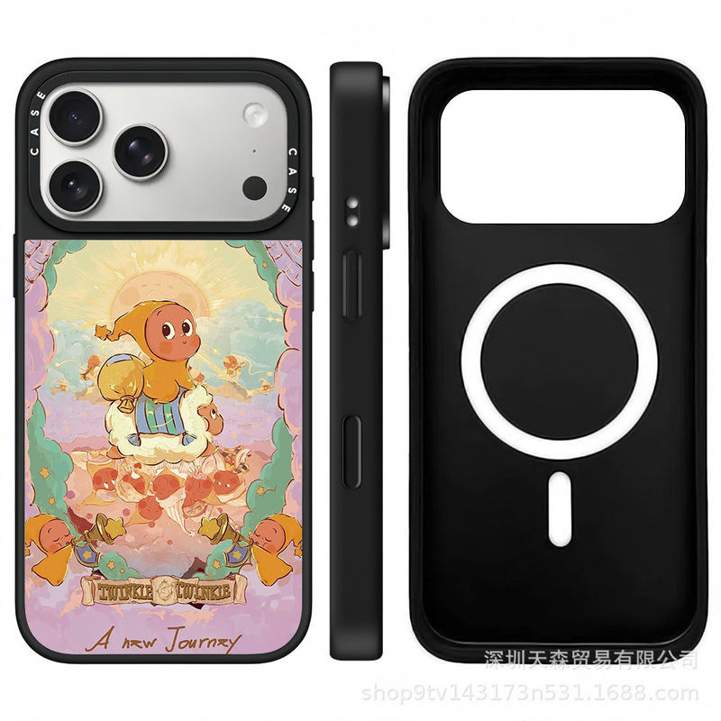 CASETi联名星星人适用iPhone17Pro苹果16Promax手机壳15防摔镜面|undefined