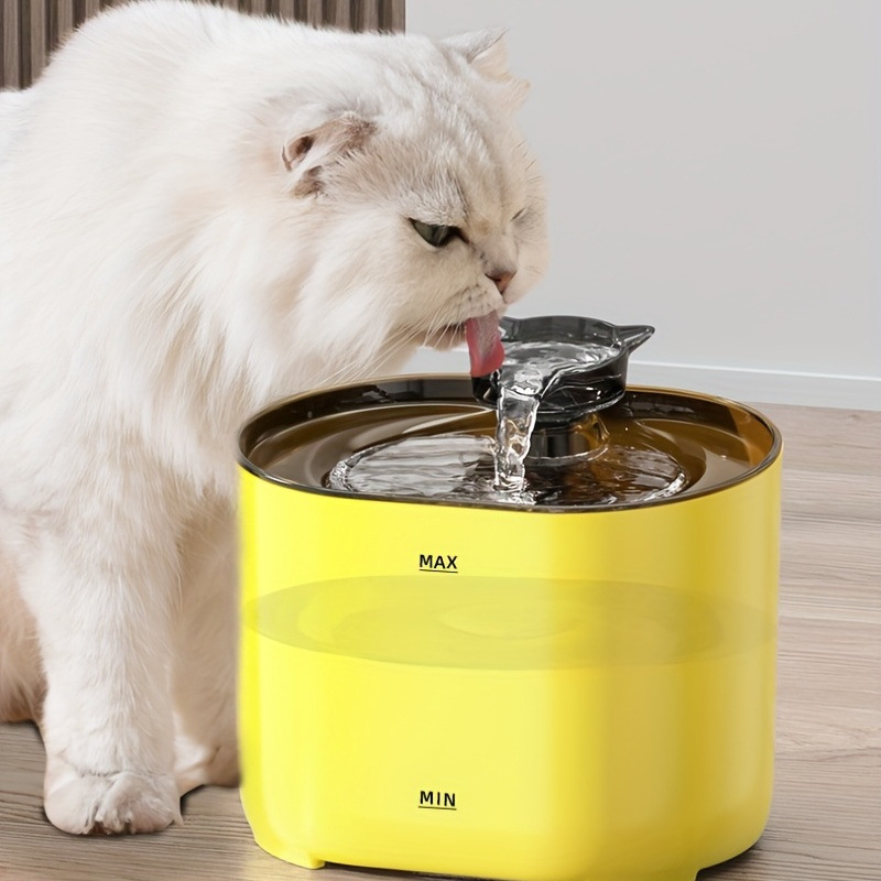 Fuente de agua ultra silenciosa 2 2L 74oz Cat Water Fountain