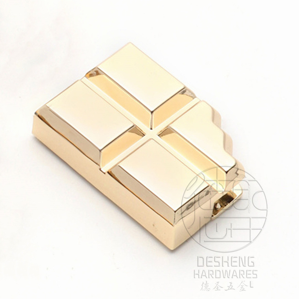 라이트 골드 작은-자기 버튼없이