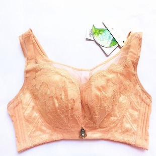 Vest-style Strapless Anti-running Thin Cup Non-rimmed Bra 2824 Gathering Adjustable Women's Underwear