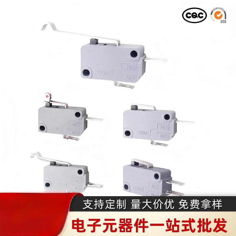 Deya Micro Switch for Electric Tools 16A Household Appliances 22A Ice Maker Dishwasher Game Console Limit Switch Deya Micro Switch for Electric Tools 16A Household Appliances 22A Ice Maker Dishwasher Game Console Limit Switch