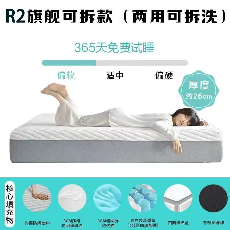 R2 호텔 플래그십 (단단하고 부드러운 양면 착탈식 빨)