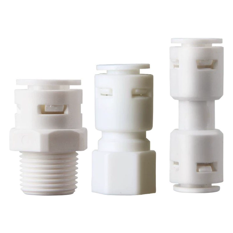Очиститель воды 2 точки 3 быстроразъемных разъема бытовой очиститель воды аксессуары для фильтра Быстрый штекер без карт пластиковый однословый разъем
