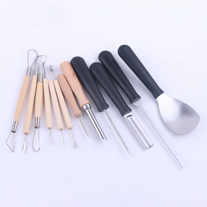 Нож для резьбы по тыкве на Хэллоуин, кухонный нож для фруктов, детский инструмент для резьбы по тыкве, реквизит для резьбы по дереву