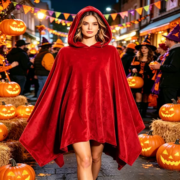 Cross-border Halloween gold velvet bat-style Grim Reaper cape, Halloween zombie cloak, cosplay cape