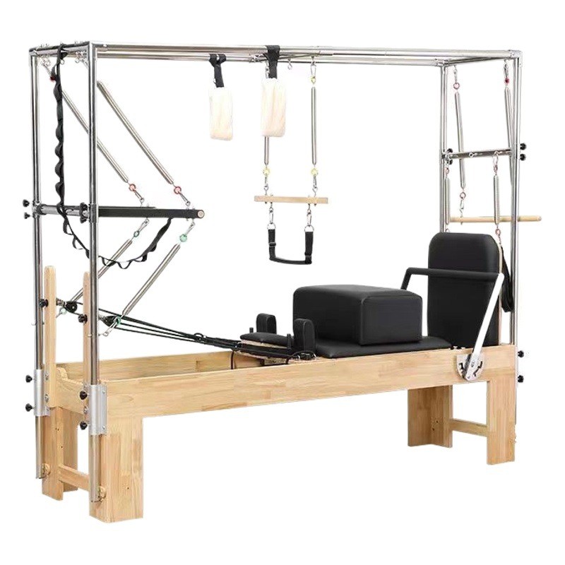 Equipo de yoga Pilates tres en uno de cinco piezas cama Cadillac cama dos en una silla estable cama de núcleo semielevada