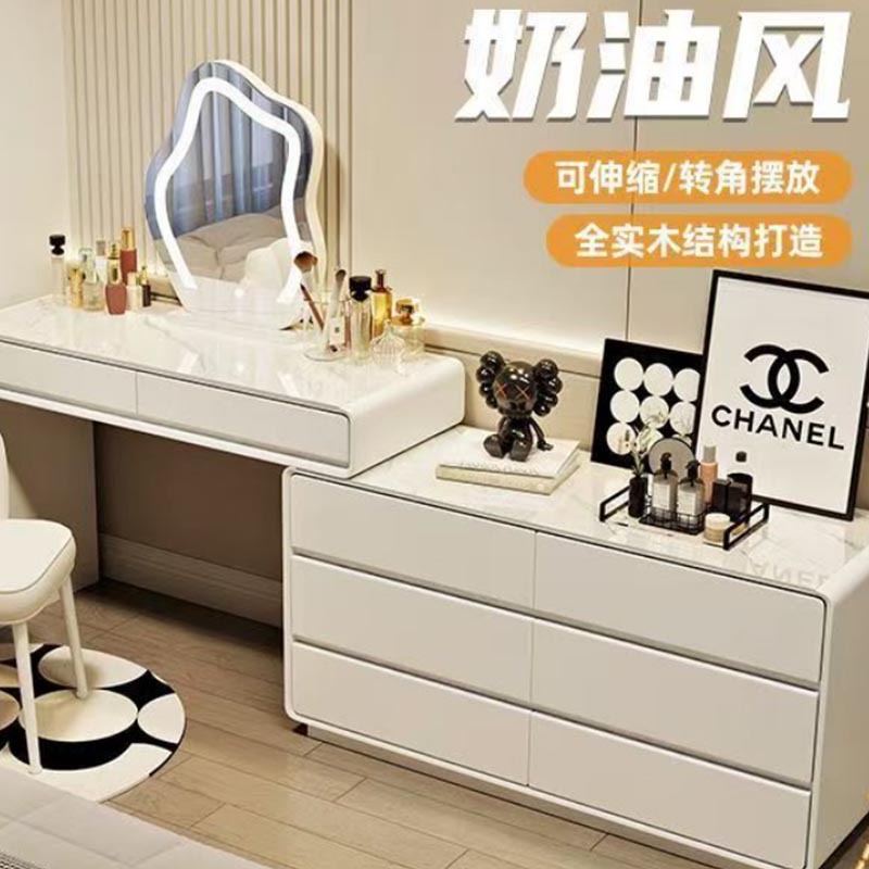 X7 강화유리 6단 서랍장 80cm 캐비닛 80cm