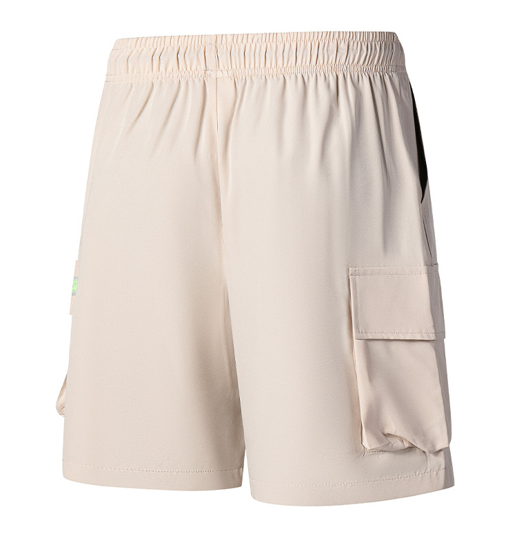 Men's Clothing Men's Dark Blue Cargo Shorts Quick Drying Multi Pocket Summer Outdoor Wear Resistant Loose Fit Five Point Pants_viptrois.com