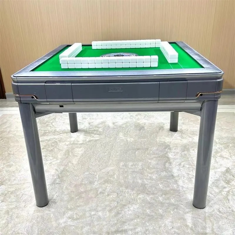 新款2025全自动麻将机低音直口机四腿折叠麻将馆家用餐桌款麻将桌|undefined