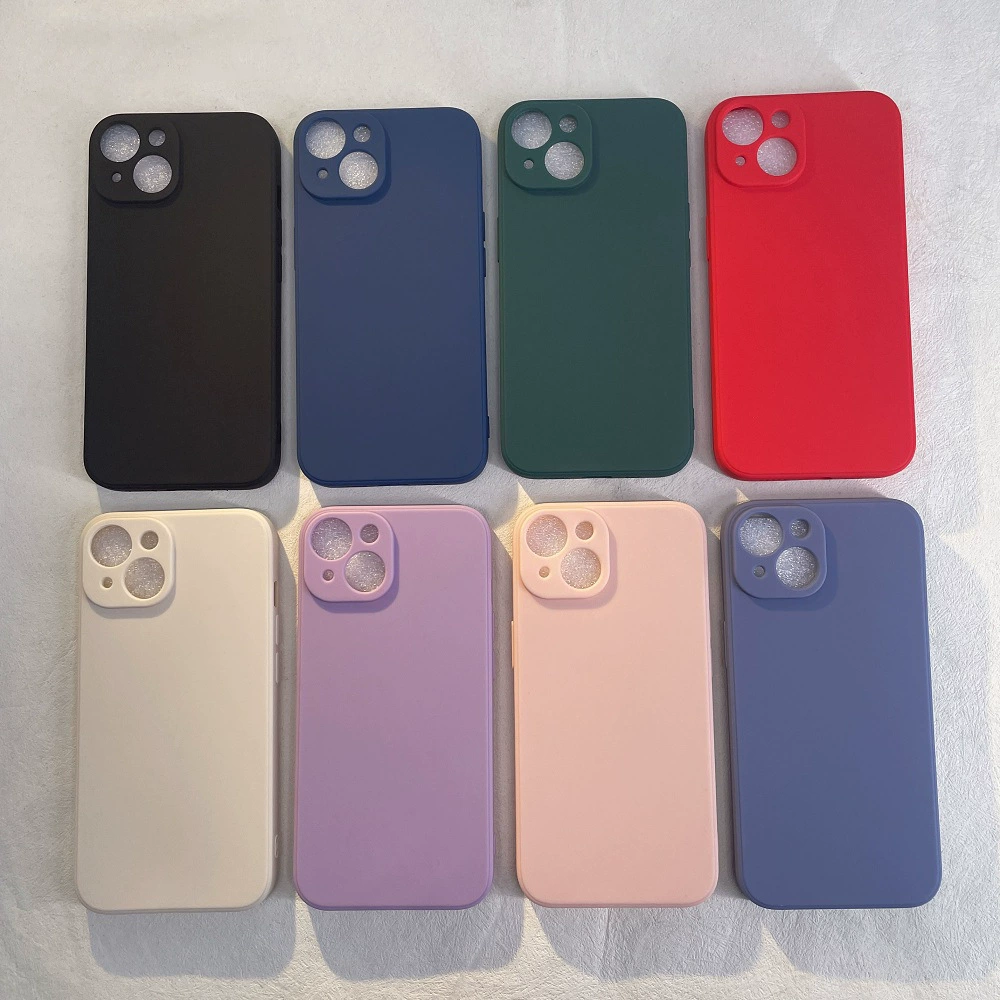 Apple, совместимый iPhone 15, матовый кожух для телефона, окрашенная защитная крышка, 14примакc, iphone