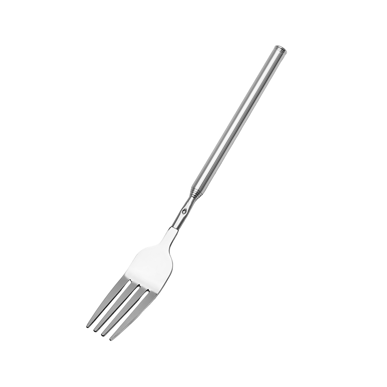 Teleskopisk camping ske og gaffel i rustfrit stål_voghion.com