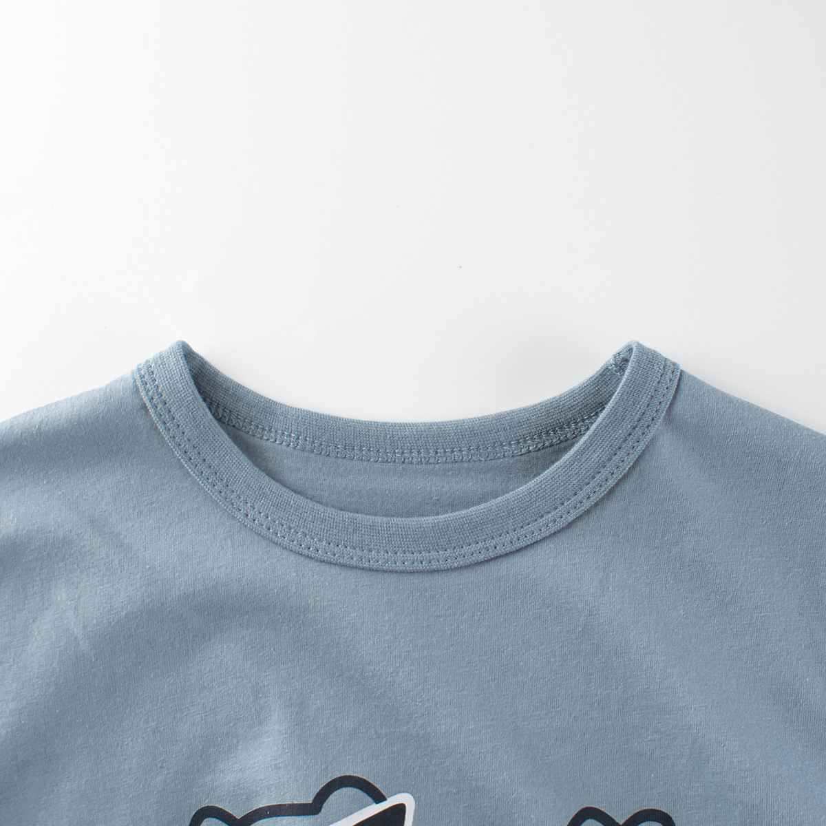 27kids verano camiseta de manga corta para niños dibujos animados de dinosaurios ropa para niños coreanos ropa de bebé estampada extranjera ropa transfronteriza