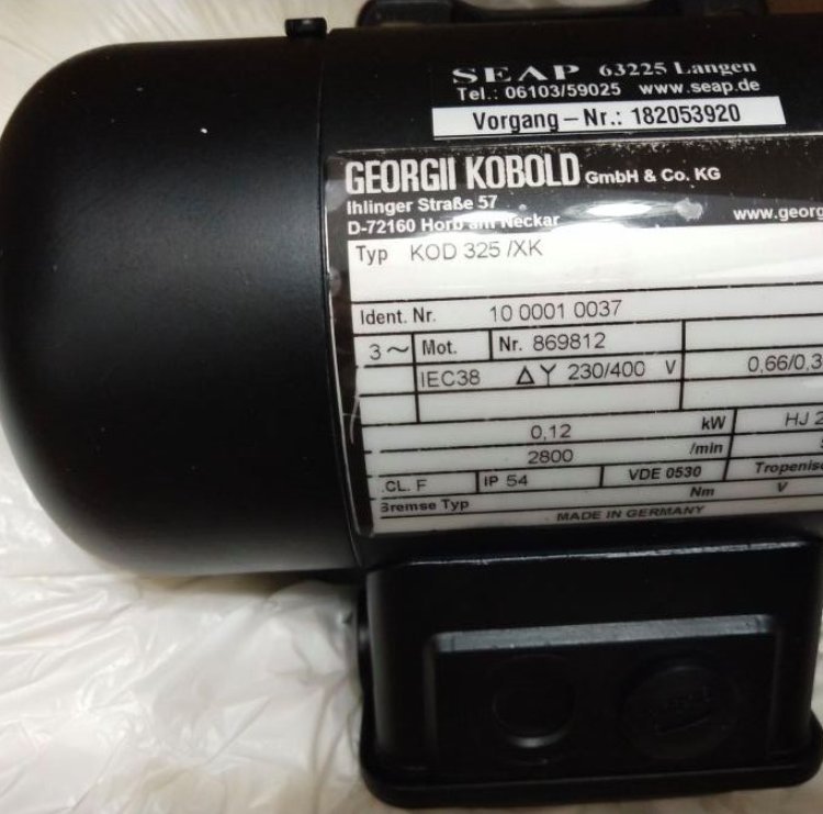 供应 德国Georgii Kobold (SEAP)KTY-Q 电机等全系列产品