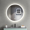 Bathroom mirror makeup intelligent mirror LED lamp lantern northern wall hanging round mirror hanging wall anti -fog circular toilet toilet