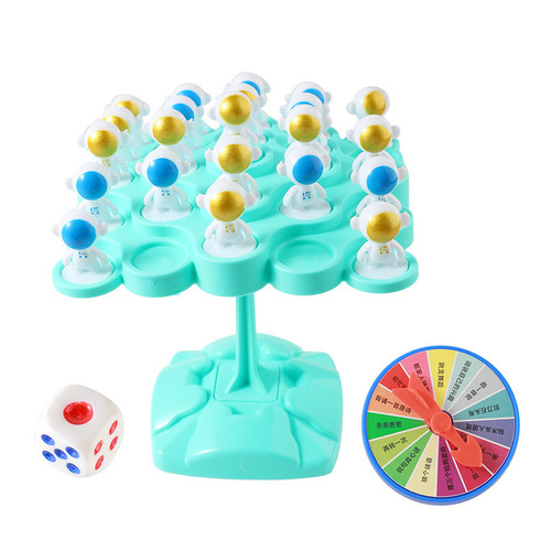 Children's educational board games Balance Astronaut Space Balance Tree Jenga Casual Parent-child Interactive Desktop Battle