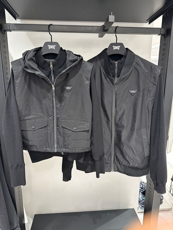 24 New Original Single Golf Clothing Women's Two-Piece Knitted Windproof Sweater Casual Cotton Warm Vest