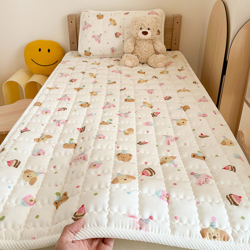 Customizable Size Cotton Double-Layer Gauze Mattress Mattress Pure Cotton Double-Layer Gauze Kindergarten Mattress Kidsren's Mattress Quilt Customizable Size Cotton Double-Layer Gauze Mattress Mattress Pure Cotton Double-Layer Gauze Kindergarten Mattress Kidsren's Mattress Quilt
