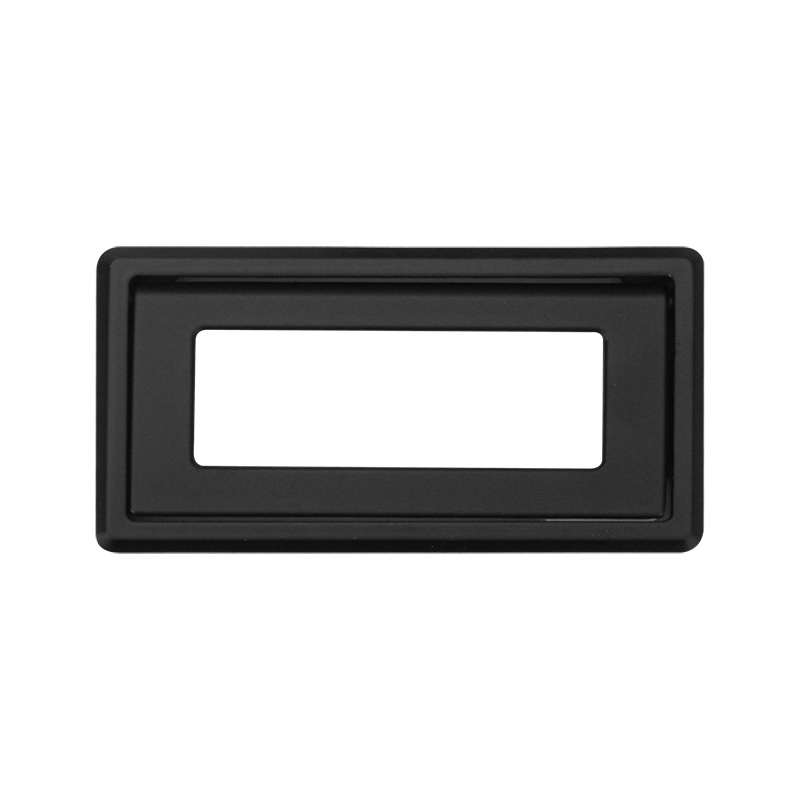 Manija de la puerta invisible plana de la manija oscura de la aleación del cinc del guardarropa