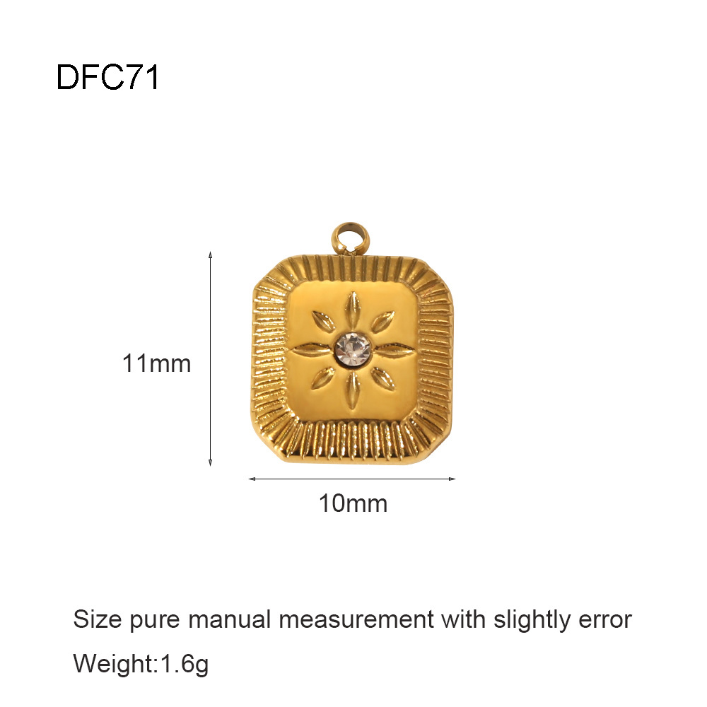 3g Weight 0.03µm-0.05µm Gold Plating Thickness PVD Coated Gold Plating Process Pendant Jewelry Making Type 15*12mm, 20mm, 24*14mm Jewelry Making Size 18K Real Gold Plated Plating Material 1 Piece Quantity 304 Stainless Steel Material Geometric, Palm, Eye Pattern Casual, Simple Style, Streetwear Style Plating, Inlay Craft 1 Piece 15*12mm 20mm 24*14mm 304 Stainless Steel Geometric Pendant 4