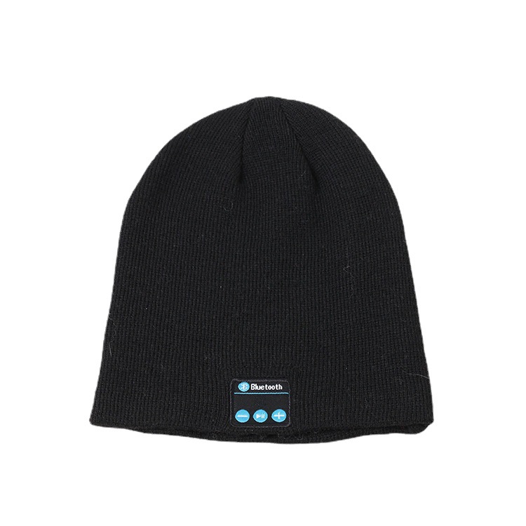 Venta caliente de fábrica transfronteriza exclusivo inalámbrico Bluetooth sombrero V5.0 llamada música estéreo de punto Bluetooth auriculares tapa