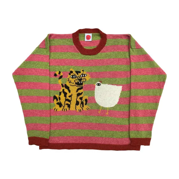 Tiger and rooster