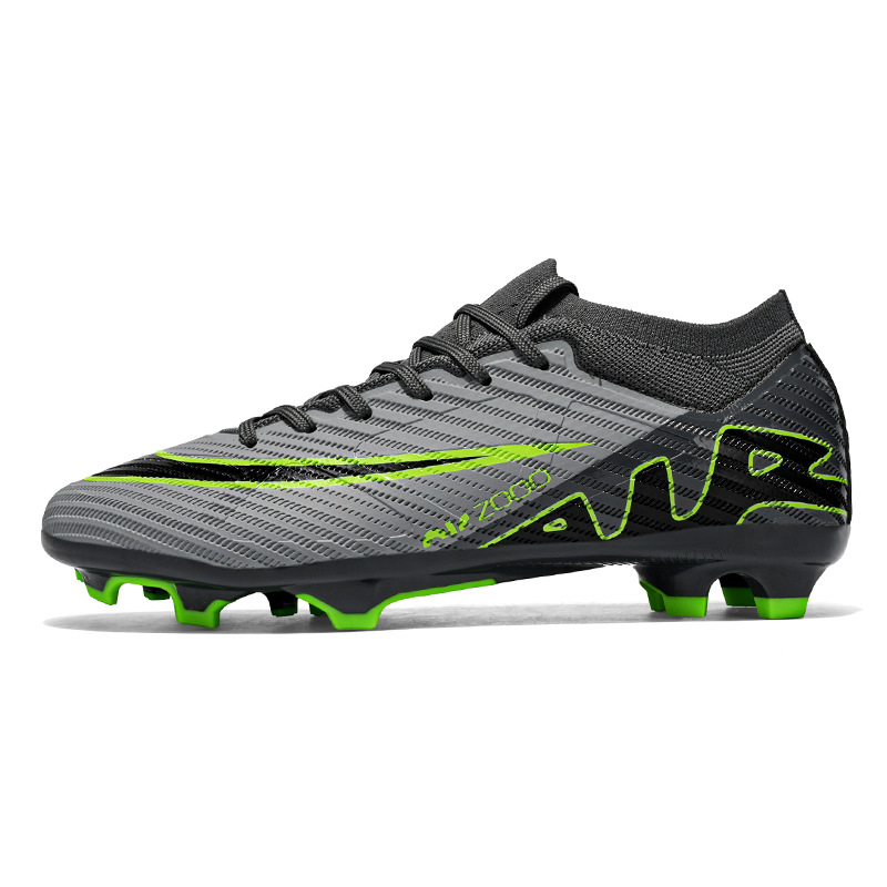 Comercio exterior transfronterizo Football Shoes Zapatos de fútbol de tacón largo Zapatos de entrenamiento Zapatos Adolescentes Soccer Shoes