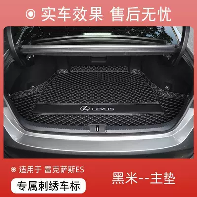 Surround Es300H Lexus 260 – Trunk Mat - black-rice-noodle-main-pad-see-details
