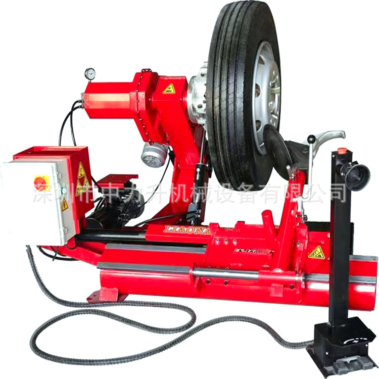 全自动卡车轮胎拆胎机 大车扒胎机 大客车货车卧式轮胎拆装机