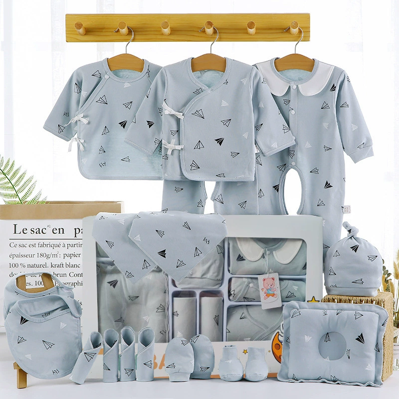 Подарочная коробка Baby Gift Box Set, 18–22 предметов одежда для новорожденных унисекс демисезонная, подарочная коробка со стеклом