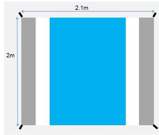 회색 흰색 파란색