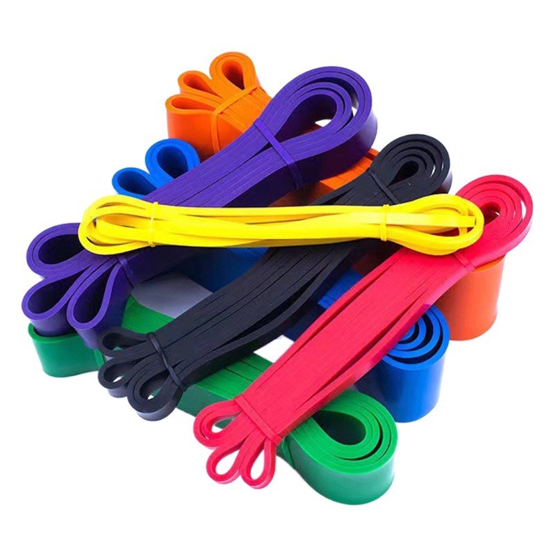 Banda de resistencia de fábrica cuerda elástica yoga anillo auxiliar banda de tensión fitness ejercicio hombro libra TPE pull-up banda auxiliar