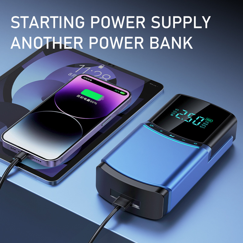 [Bn03] Cross-Border Car Emergency Starting Power Supply, Air Pump, and Multi-Functional Car Jump Starter All-In-One