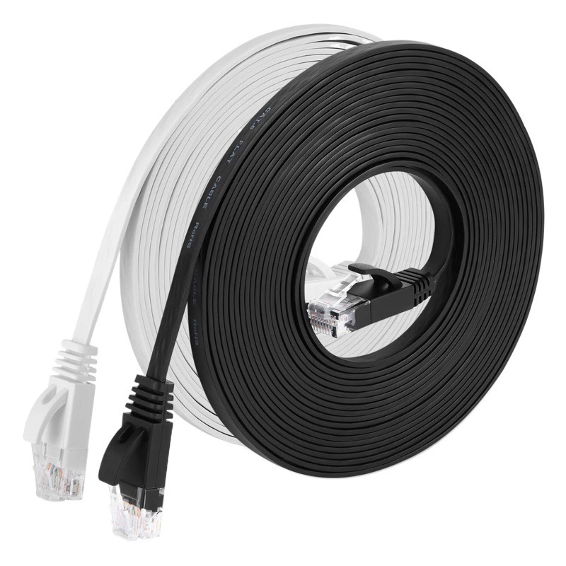 Плоская Категория 6 кабеля сети КАТ 6 0,5123510 измеряет электронную коммерцию прыгуна кабеля сети свободной от бескислородную законченную медную трансграничную