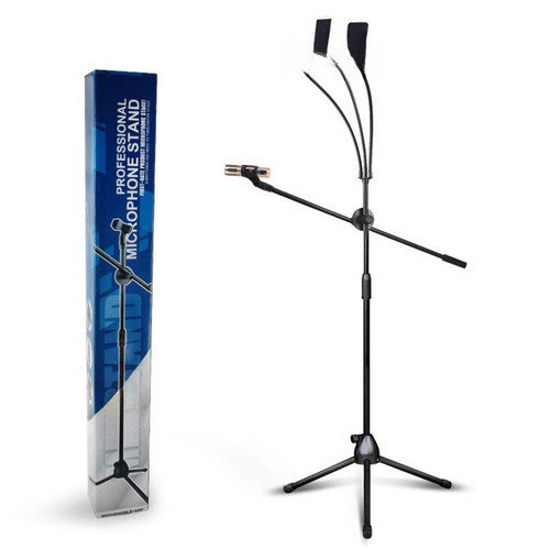Mobile phone live streaming multi-camera stand, vertical microphone stage performance rack, karaoke microphone tripod