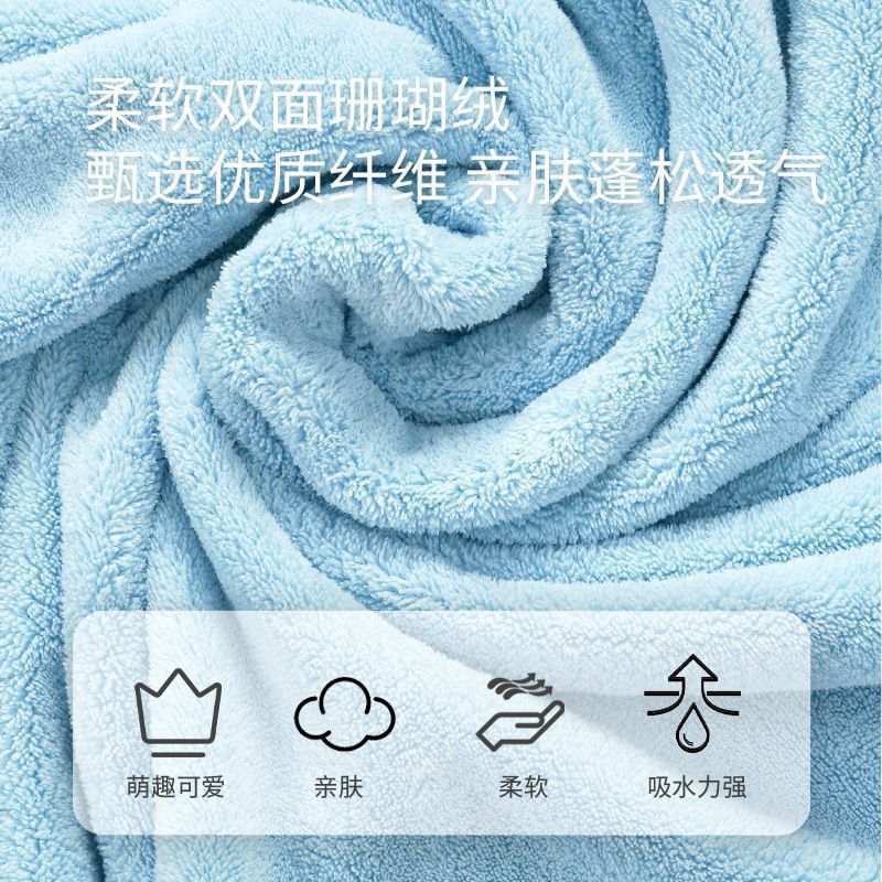 跨境宠物连帽浴袍吸水速干宠物洗澡毛巾猫咪狗清洁洗澡巾宠物用品|undefined