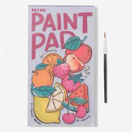 跨境独立站亚马逊新品迷你水彩画Mini Watercolour Paint Pad画板