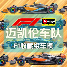 比美高1/43迈凯伦MCL60诺里斯里卡多F1赛车仿真合金汽车模型摆件