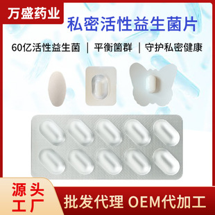 Private Probiotic Tablets Zhengzhou Manufacturer Soothes Itching and Inhibits Bacteria Oem Customized Jiayin Gynecological Probiotic Tablet Processing
