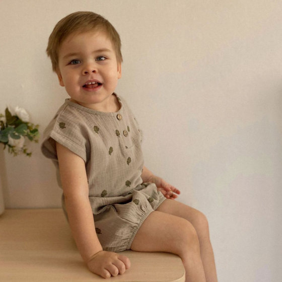 European and American Children's Pajamas for Boys and Girls Spring and Summer Jacket Pants Children's Clothing Class A Pure Cotton Baby Cardigan Home Clothes suit