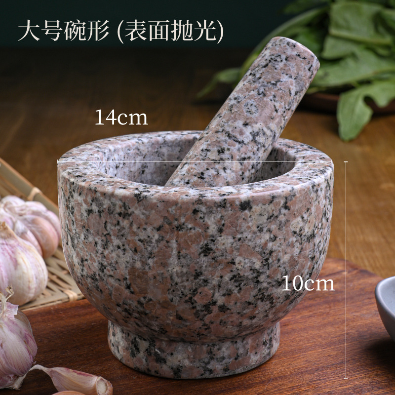 Molinillo de ajo, mortero de piedra natural, molinillo, machacador de piedra, mortero de ajo, pelador de ajo, gadget de cocina, prensa de ajo
