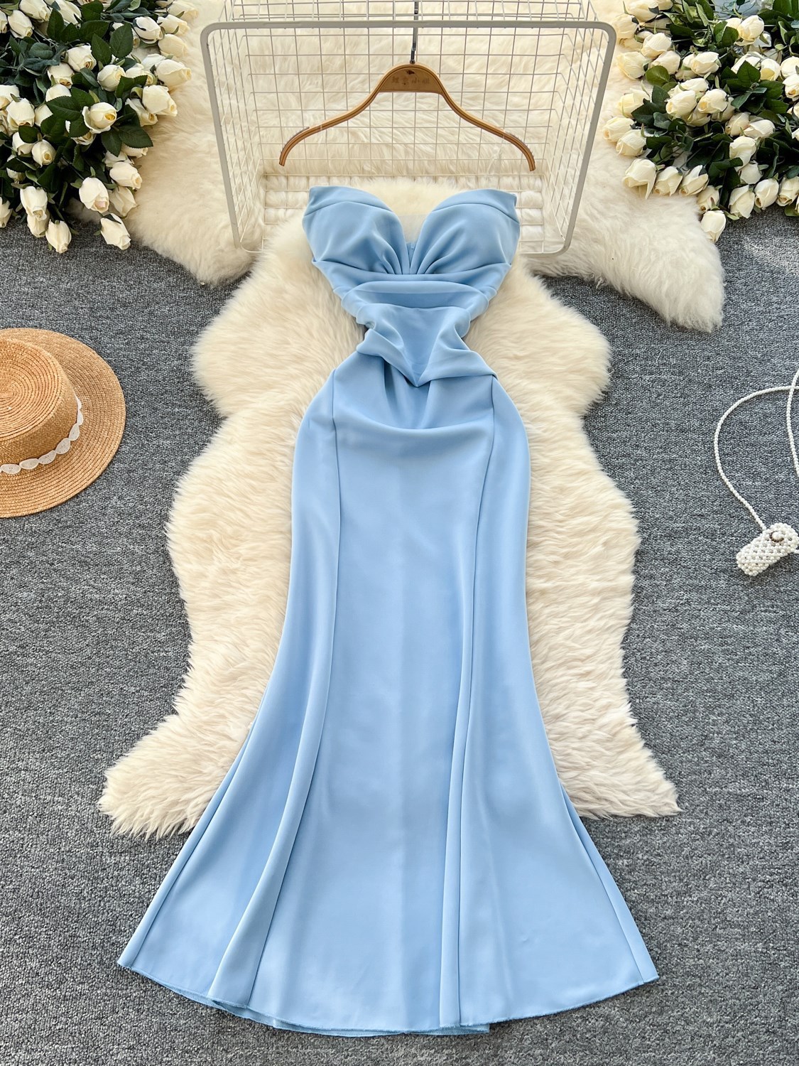 elegant evening dress