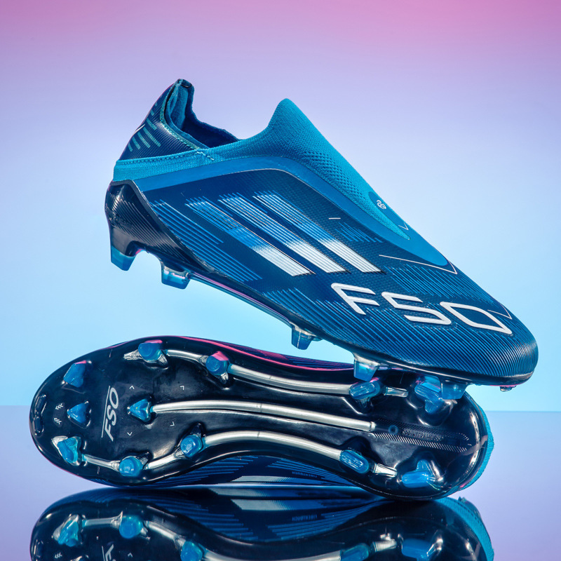 Zapatos de Fútbol de Corte Bajo F50 de TPU y Caucho Transpirable para Césped Artificial