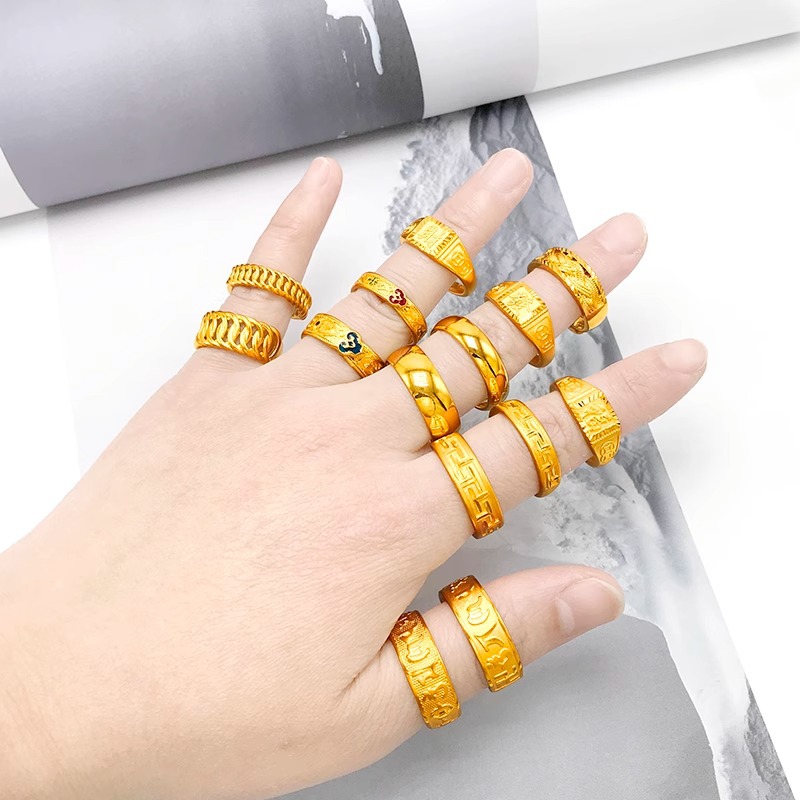 Men's Titanium Steel Ring Hypoallergenic And Tarnish-resistant_voghion.com