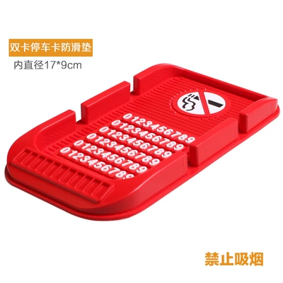 Car Use, Car phone holder - red-non-smoking