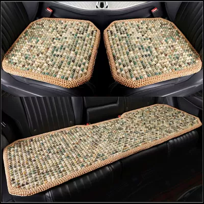 car waist support car waist: Cool pad - bodhi-card-network-three-pieces-of-white-flower-beads