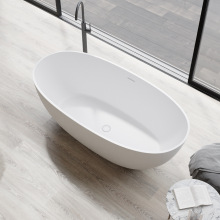 阿基米德PMMA高分子浴缸 独立式一体浴缸绮美石高端酒店浴缸网红